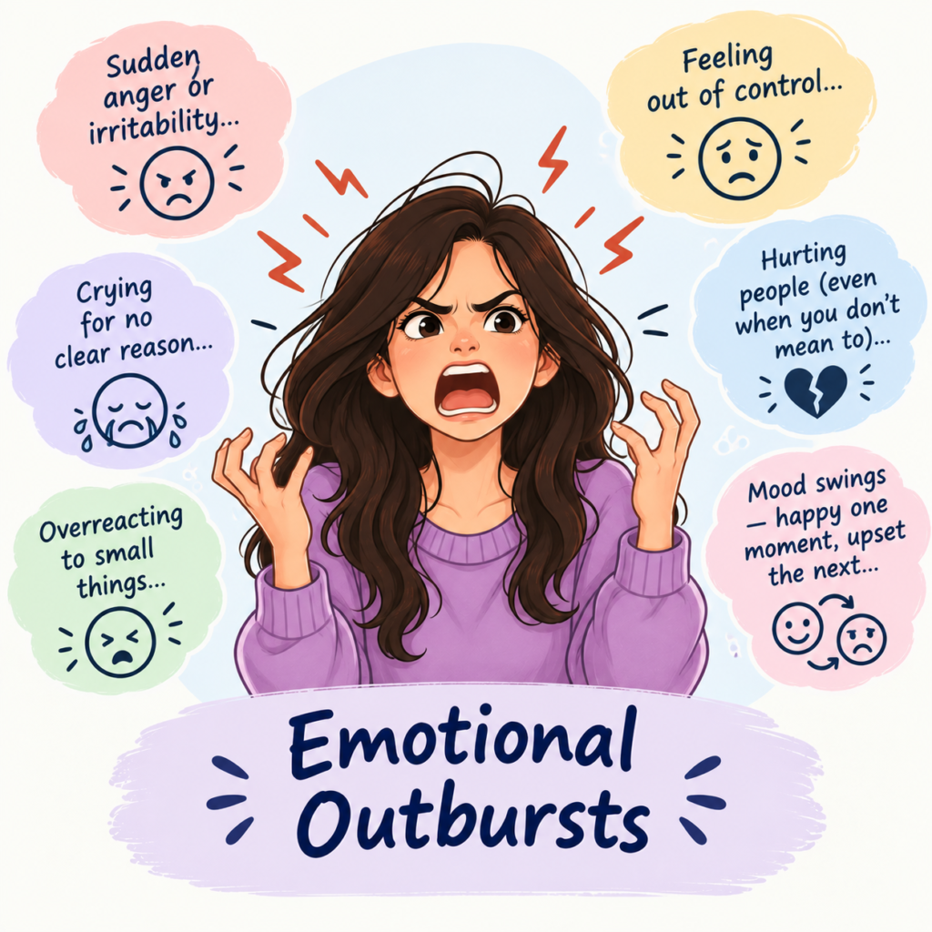 emotional outbursts heal your emotions