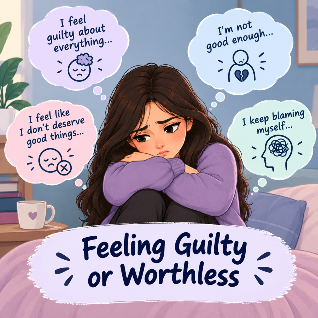 feeling guity or worthless heal your emotions